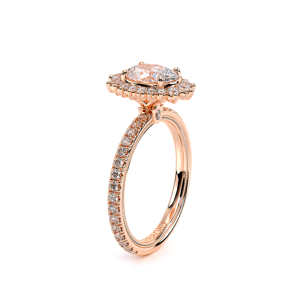 14K Rose Gold Tradition-150CHOV Ring