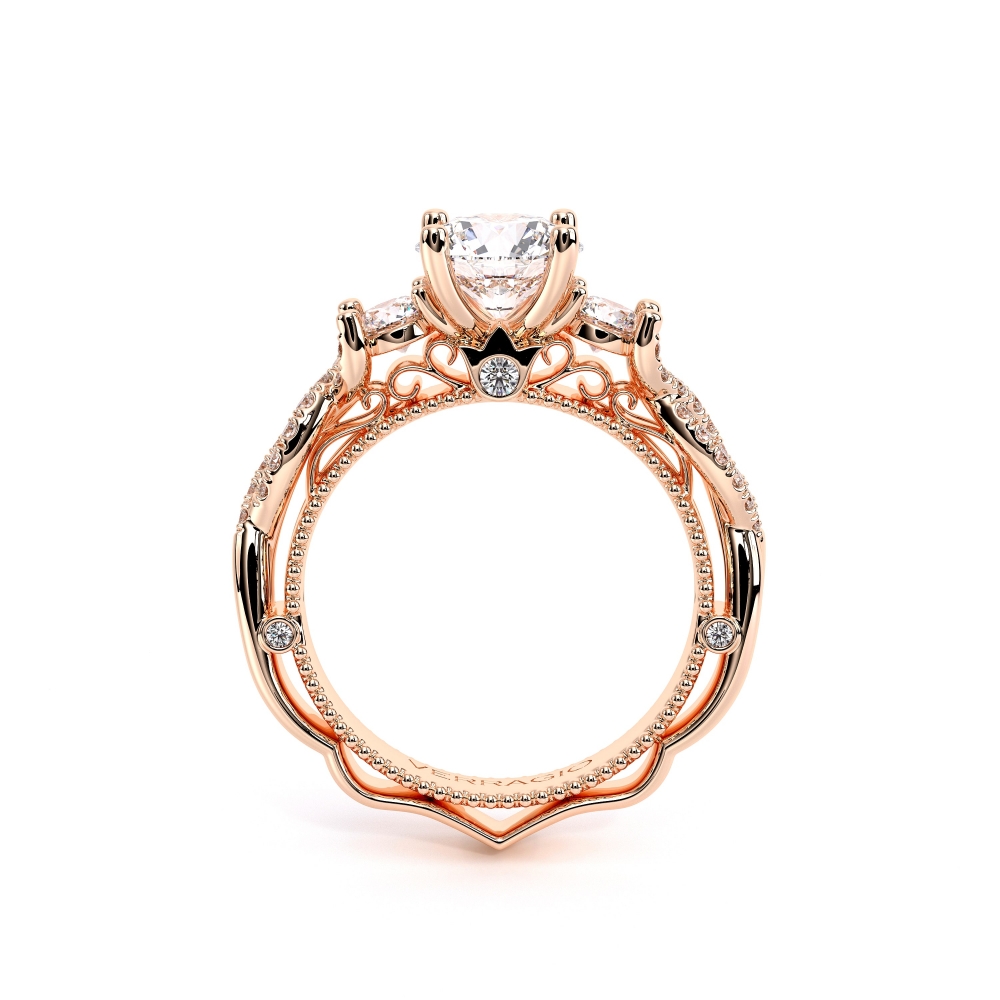 18K Rose Gold VENETIAN-5013R Ring