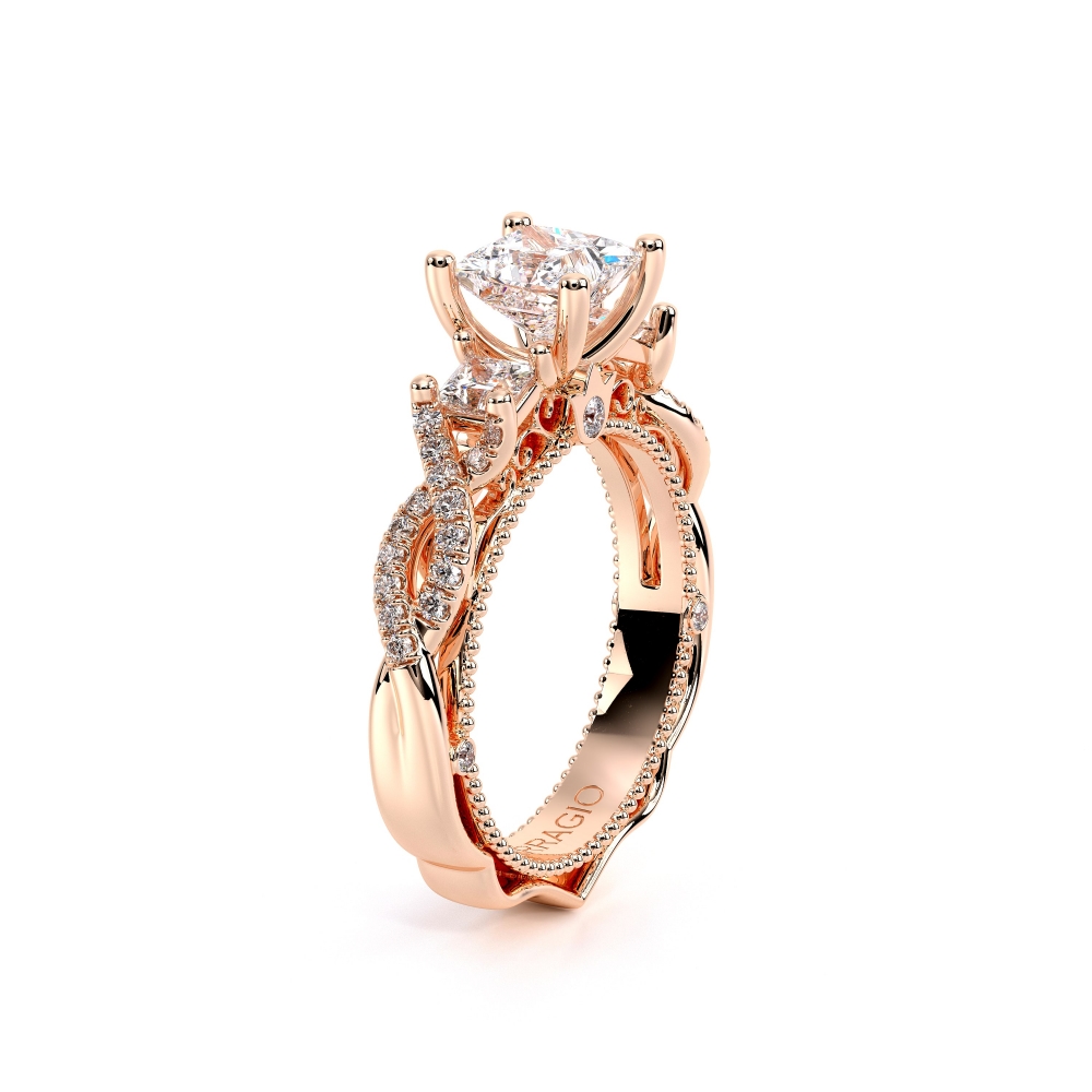 18K Rose Gold VENETIAN-5013P Ring