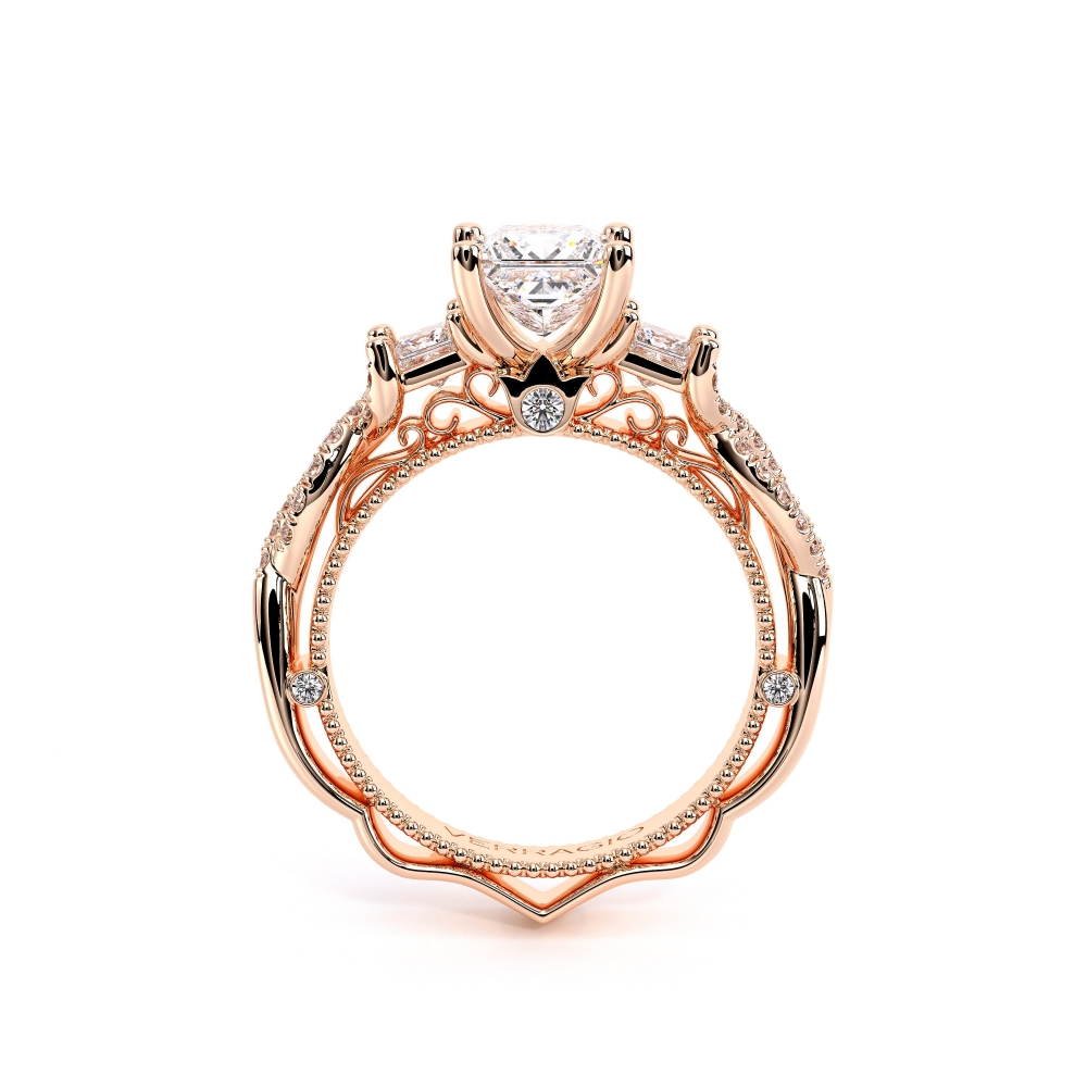 18K Rose Gold VENETIAN-5013P Ring