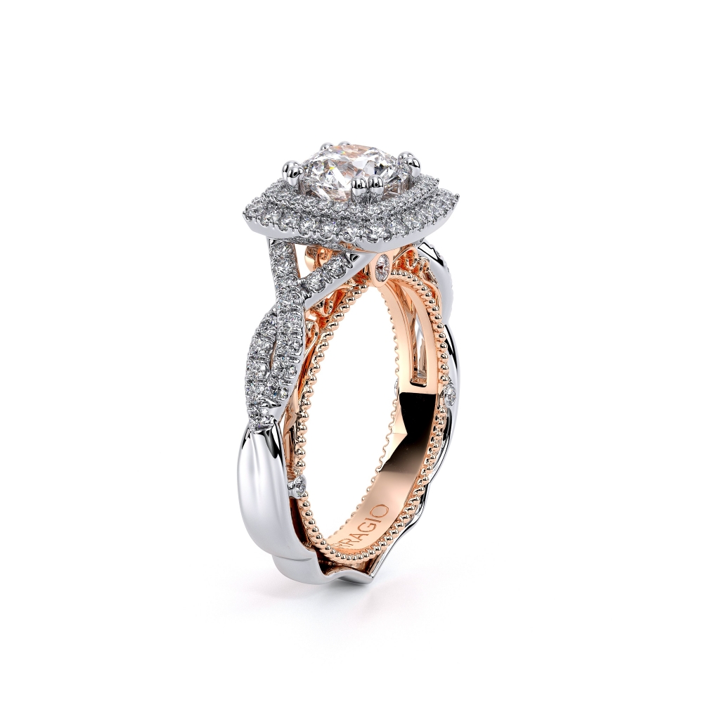 18K Two Tone VENETIAN-5048CU Ring