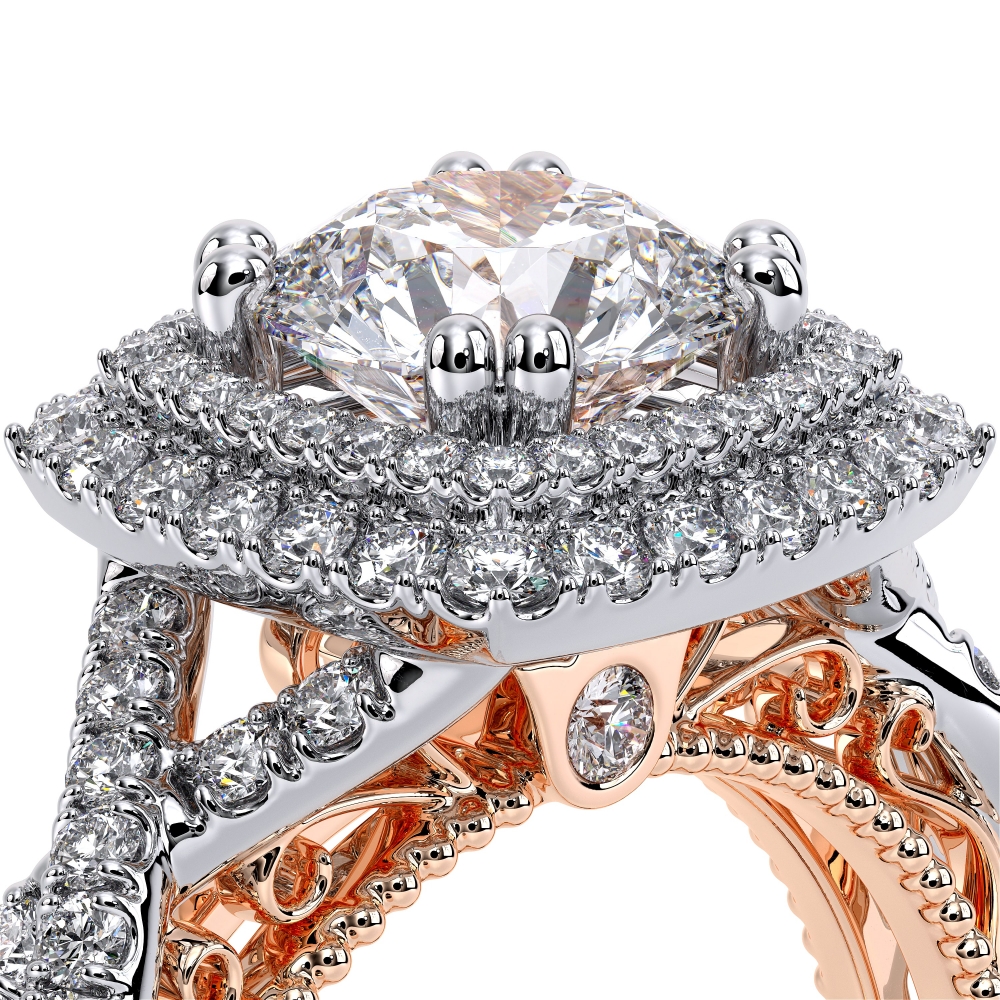 18K Two Tone VENETIAN-5048CU Ring