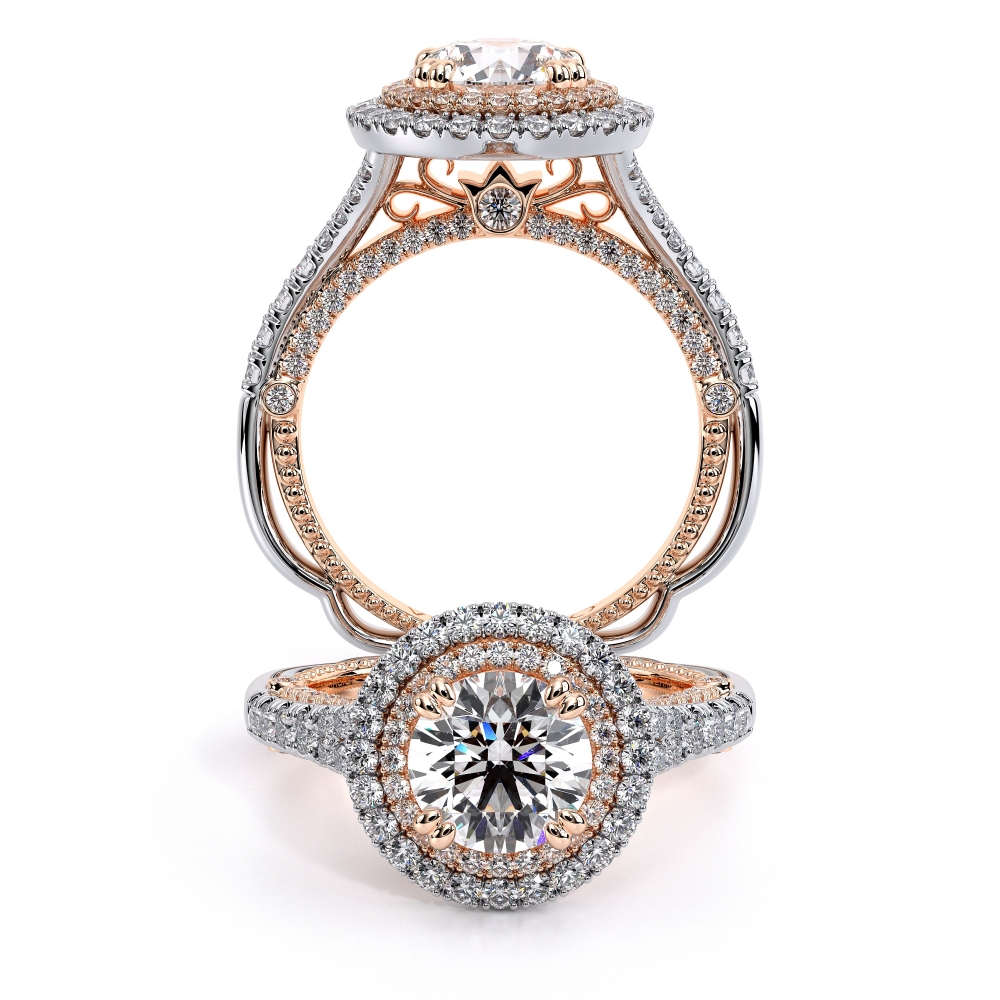 14K Two Tone VENETIAN-5065PEAR Ring