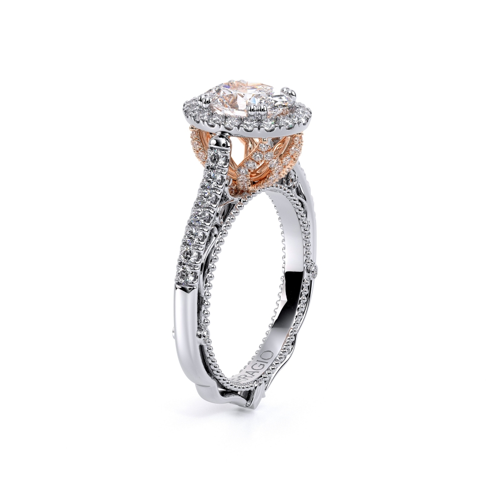 14K Two Tone VENETIAN-5061OV Ring