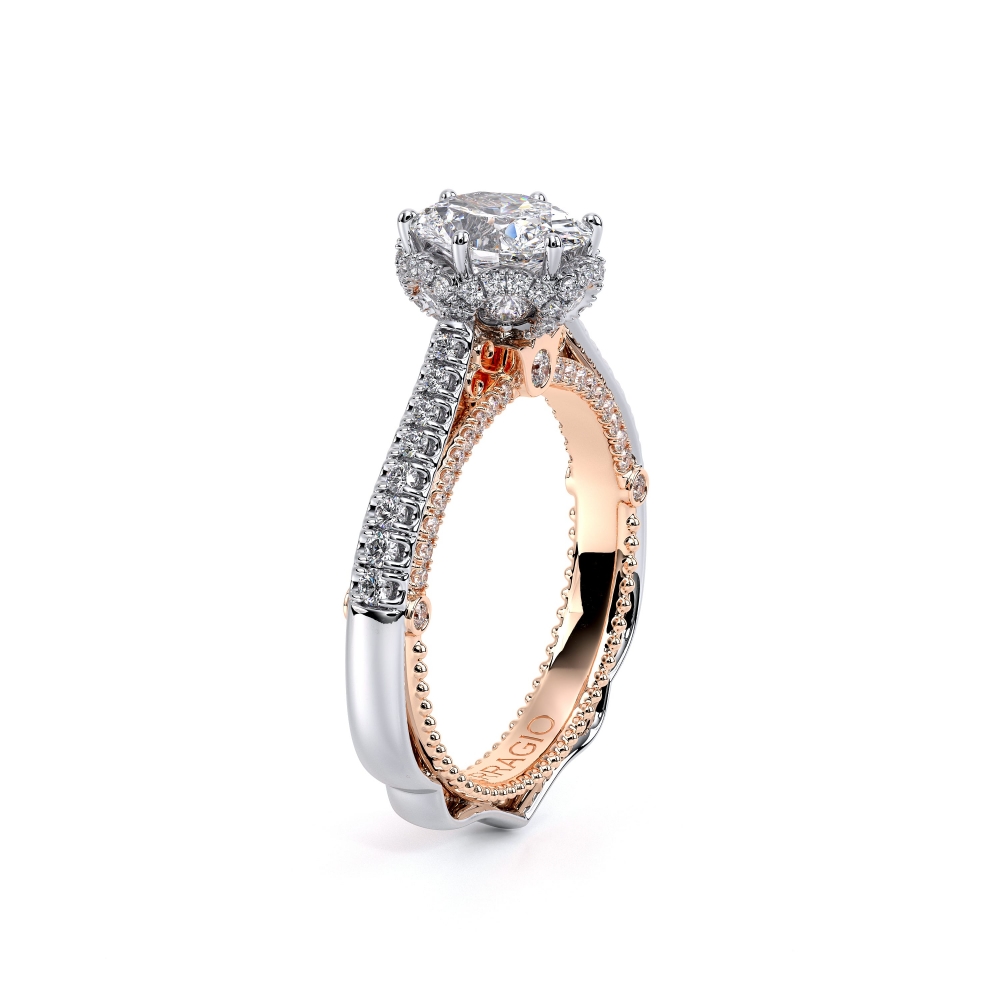 18K Two Tone VENETIAN-5070DOV Ring