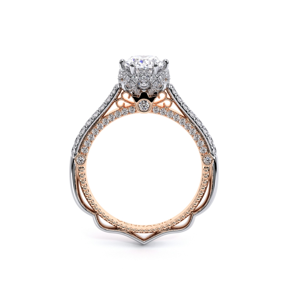 14K Two Tone VENETIAN-5070DOV Ring