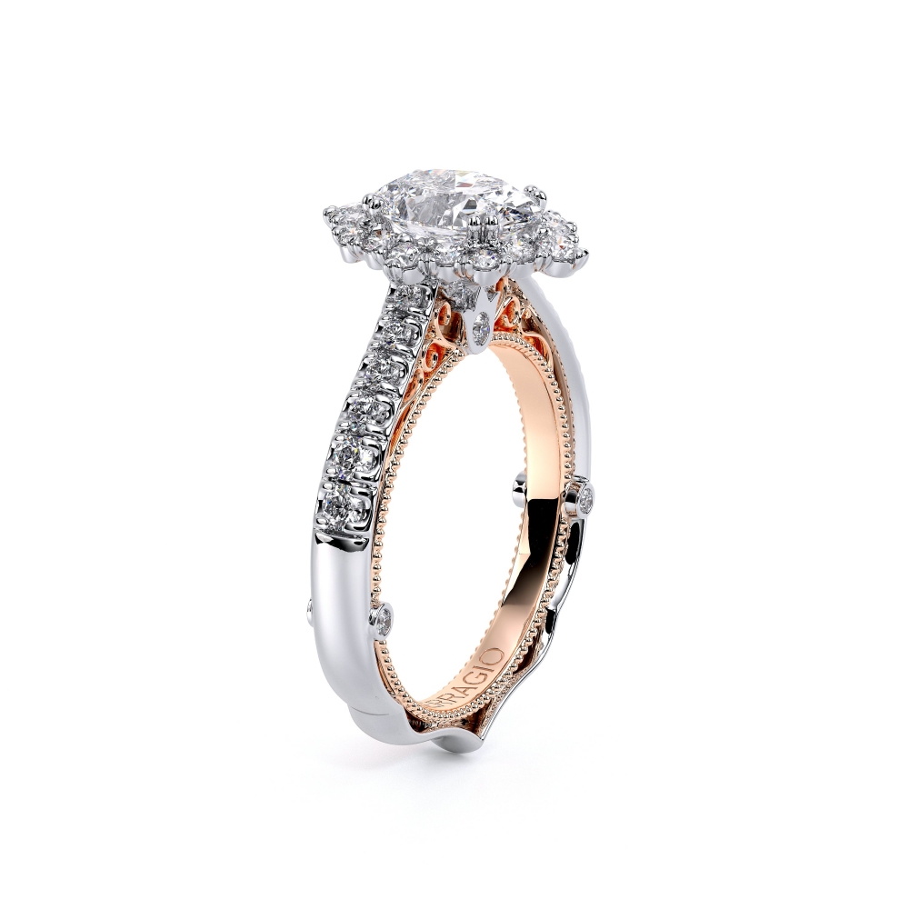 18K Two Tone VENETIAN-5083OV Ring