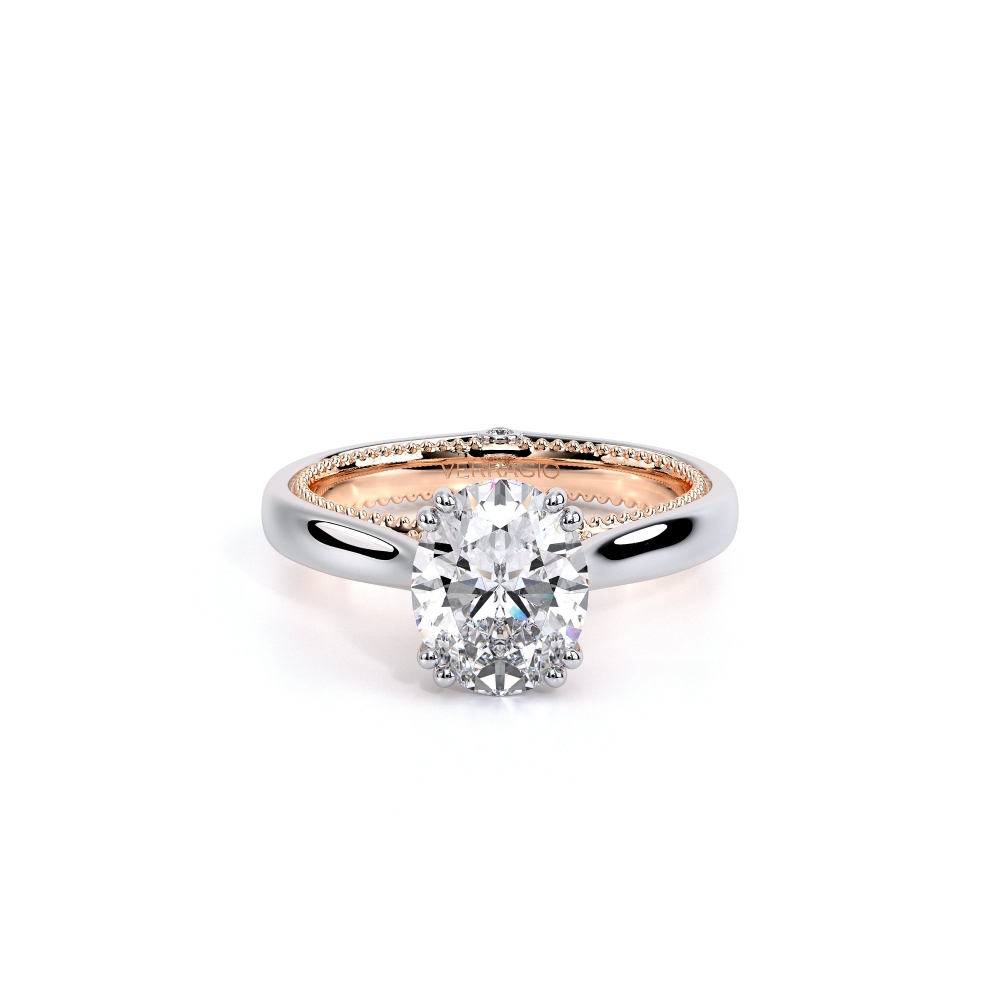14K Two Tone COUTURE-0418OV Ring