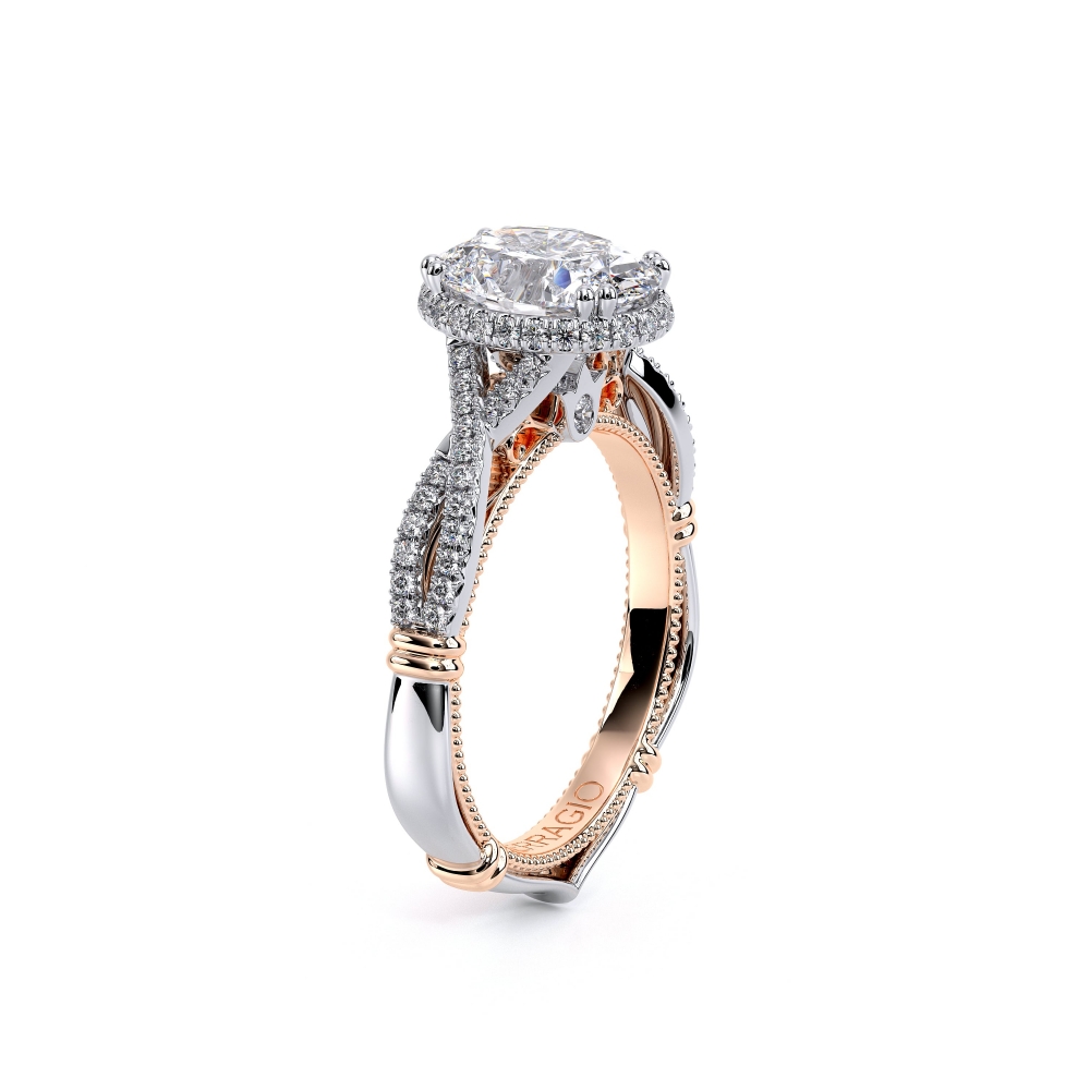18K Two Tone PARISIAN-105X-OV Ring