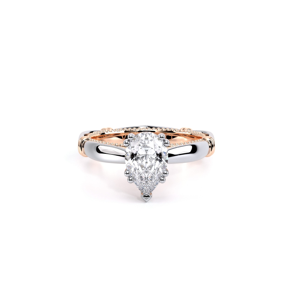 18K Two Tone PARISIAN-120PEAR Ring