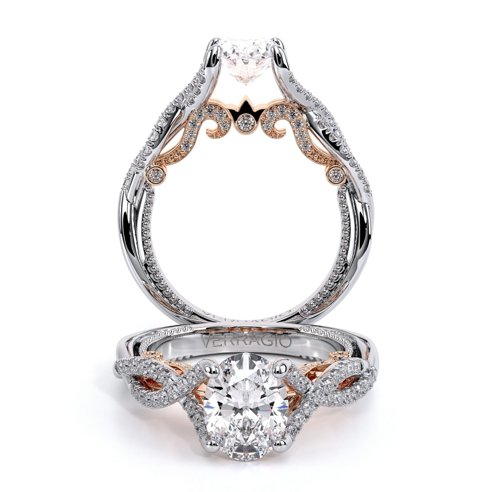 14K Two Tone INSIGNIA-7060OV Ring