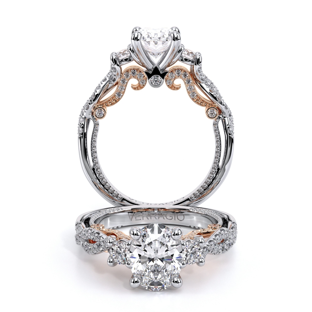 18K Two Tone INSIGNIA-7074OV Ring