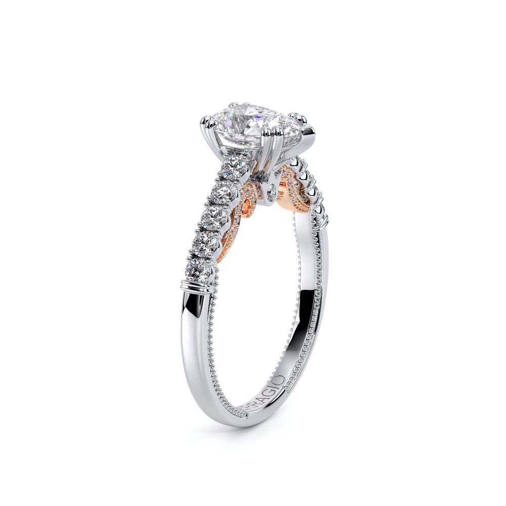 18K Two Tone INSIGNIA-7097PEAR Ring