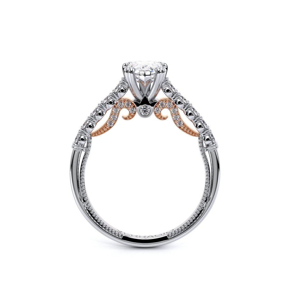 18K Two Tone INSIGNIA-7097PEAR Ring