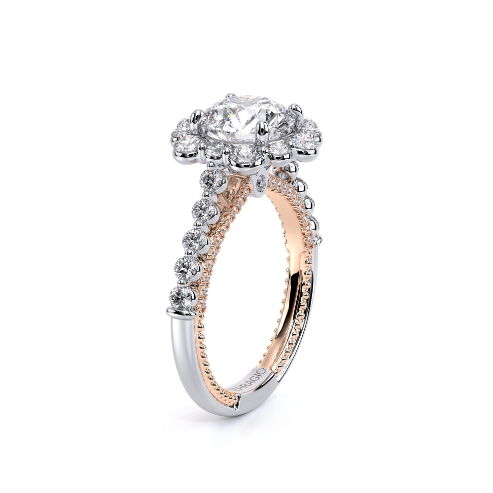 14K Two Tone COUTURE-0480 R Ring