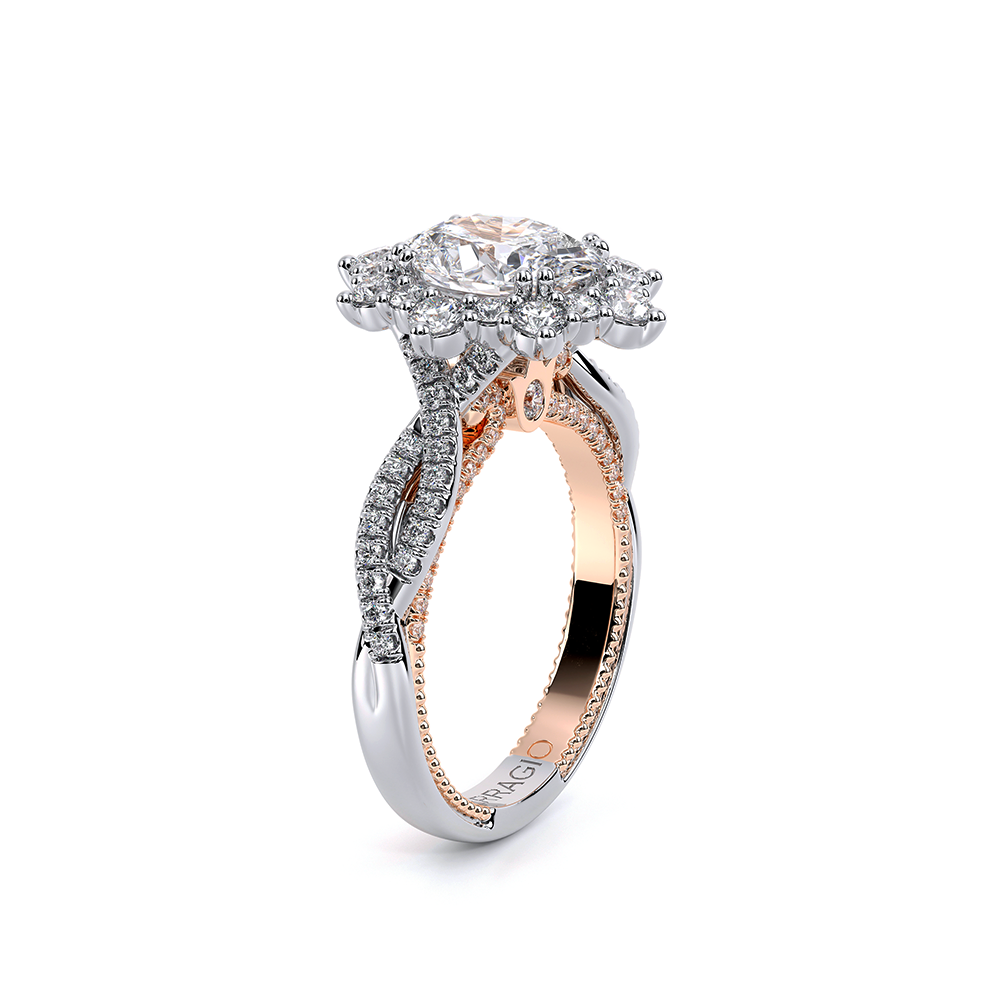 14K Two Tone COUTURE-0481OV Ring