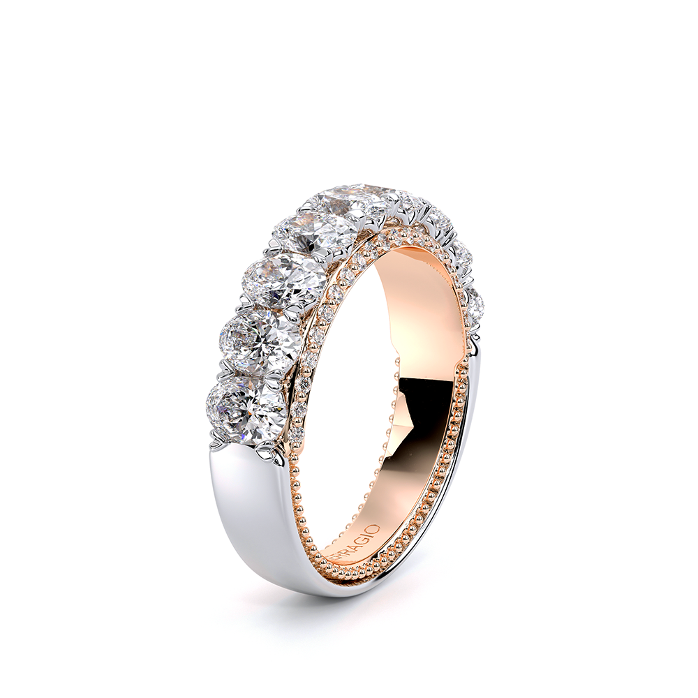 18K Two Tone Eterna-2022-OV-5-HW Ring