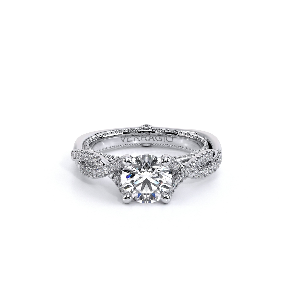 14K White Gold COUTURE-0421R Ring