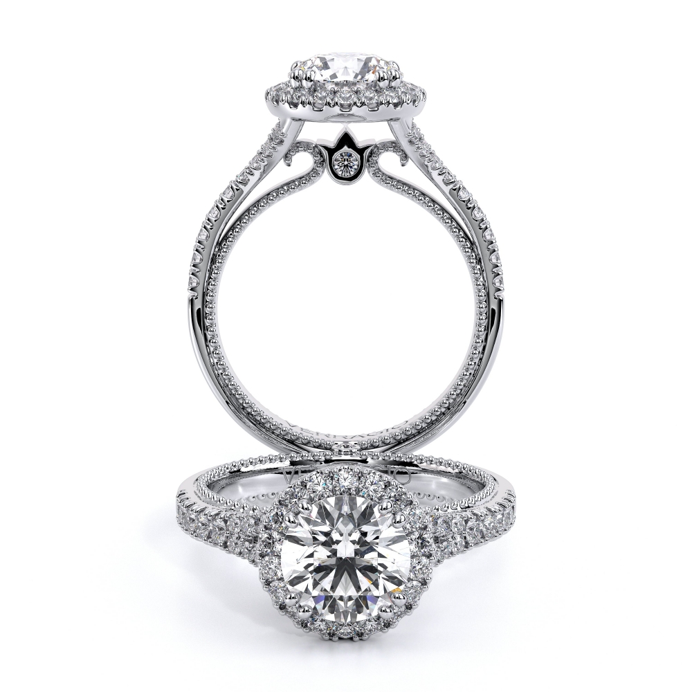 14K White Gold COUTURE-0424R-TT Ring