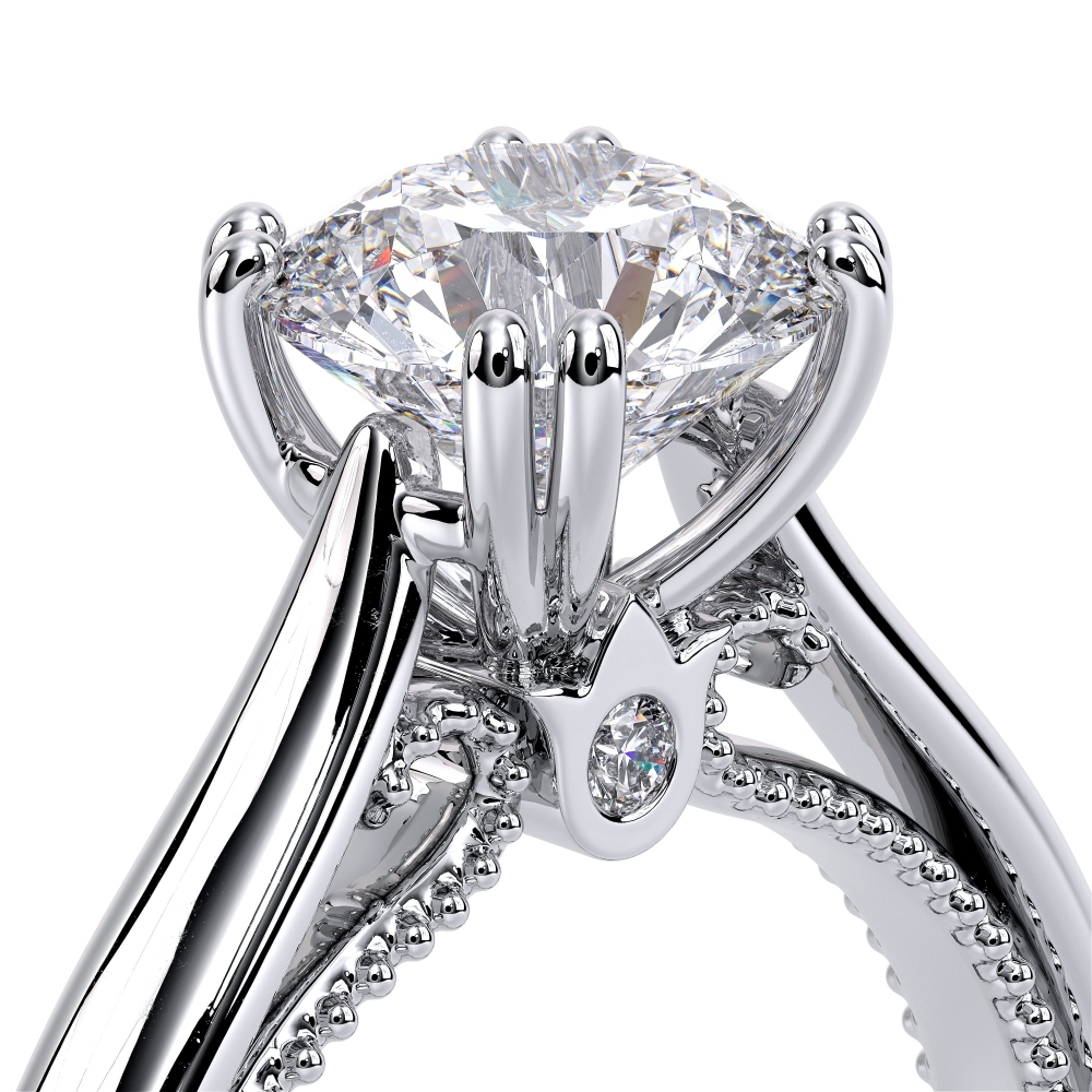 14K White Gold COUTURE-0418R Ring