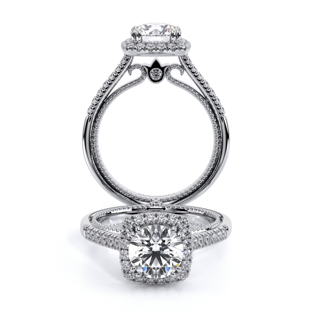 18K White Gold COUTURE-0420CU Ring