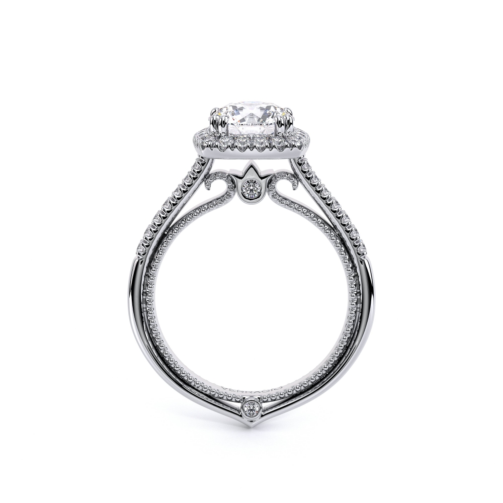 14K White Gold COUTURE-0420CU Ring