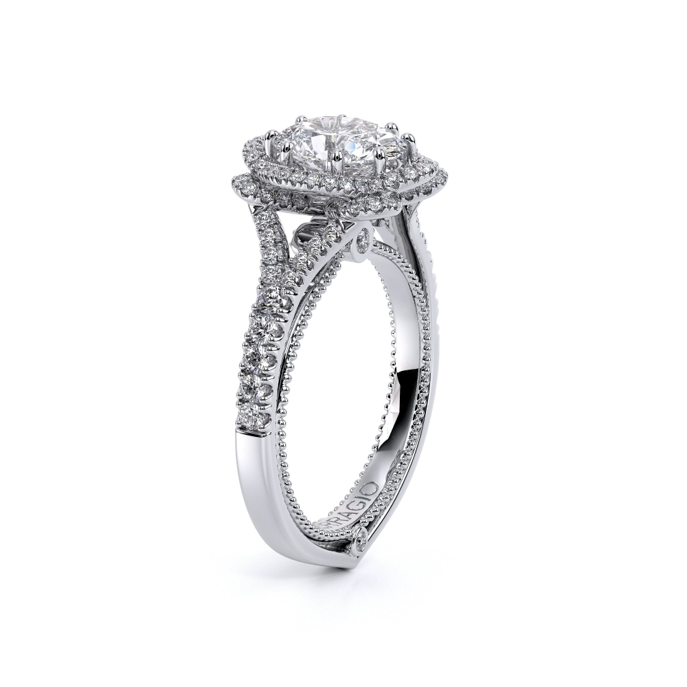 14K White Gold COUTURE-0426OV Ring