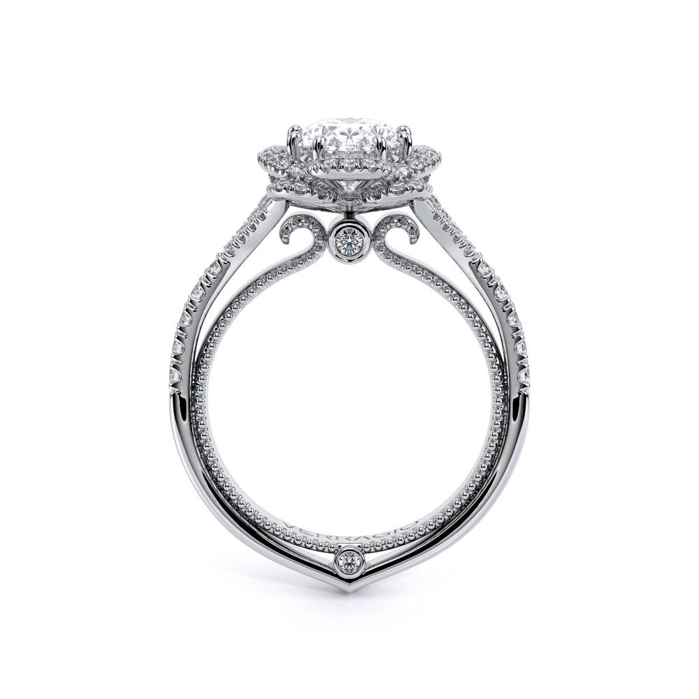 14K White Gold COUTURE-0426OV Ring