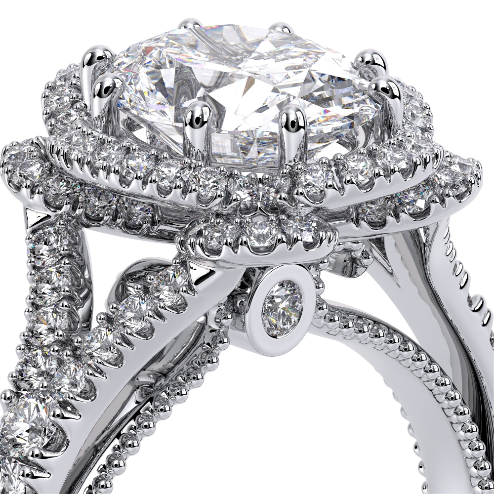 14K White Gold COUTURE-0426OV Ring
