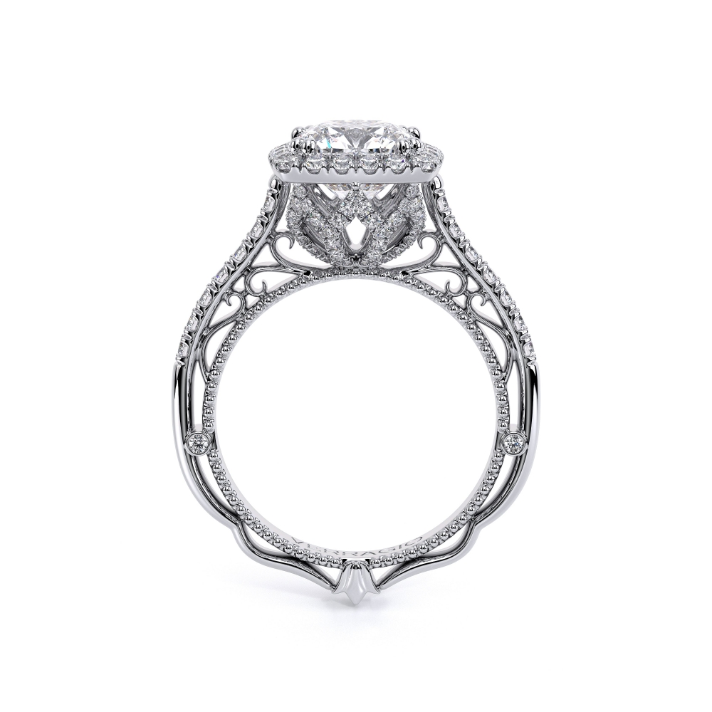18K White Gold VENETIAN-5061CU Ring