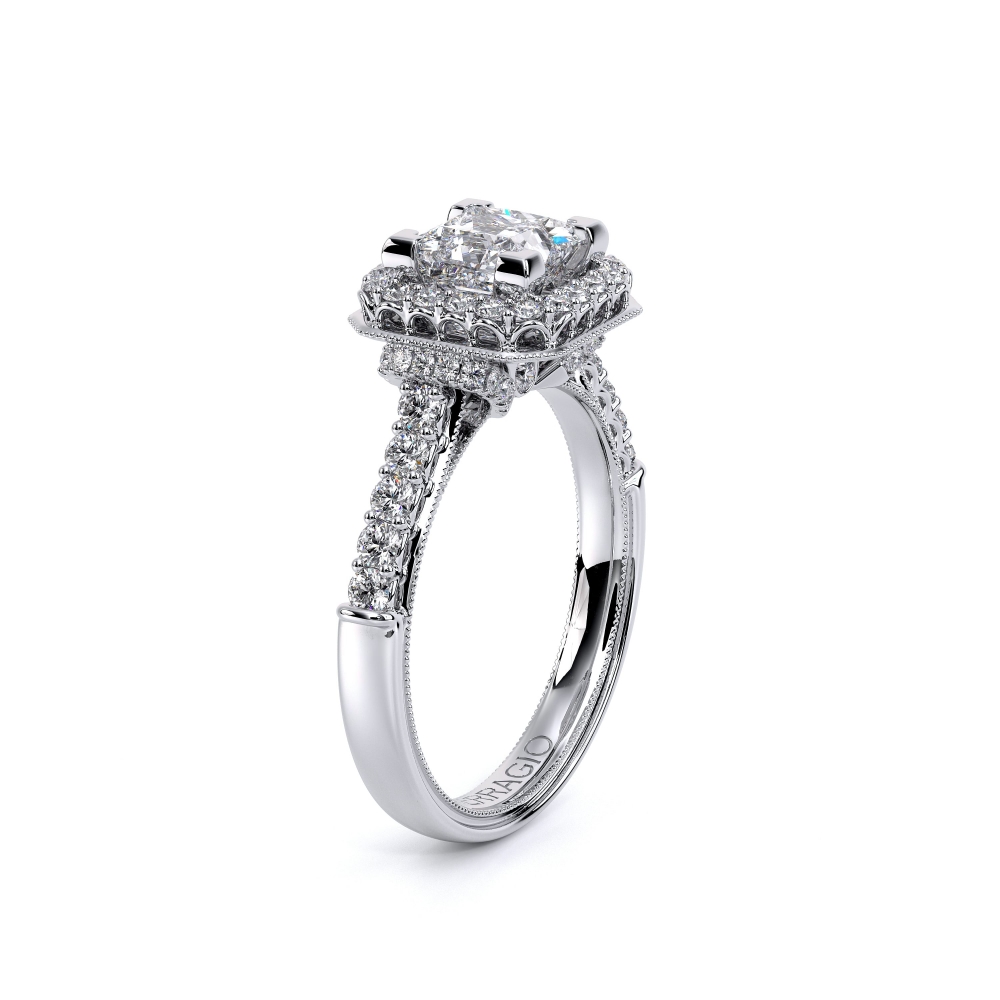 14K White Gold Renaissance-908P55 Ring