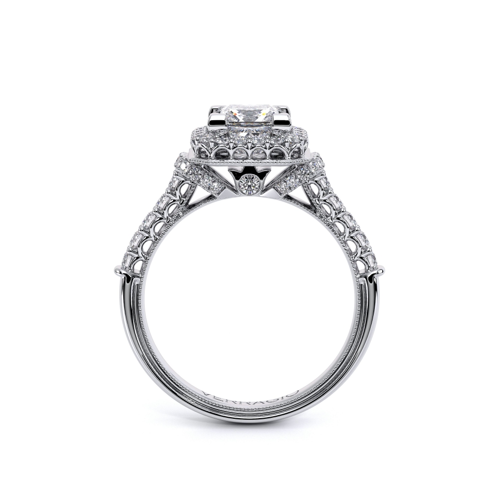 14K White Gold Renaissance-908P55 Ring