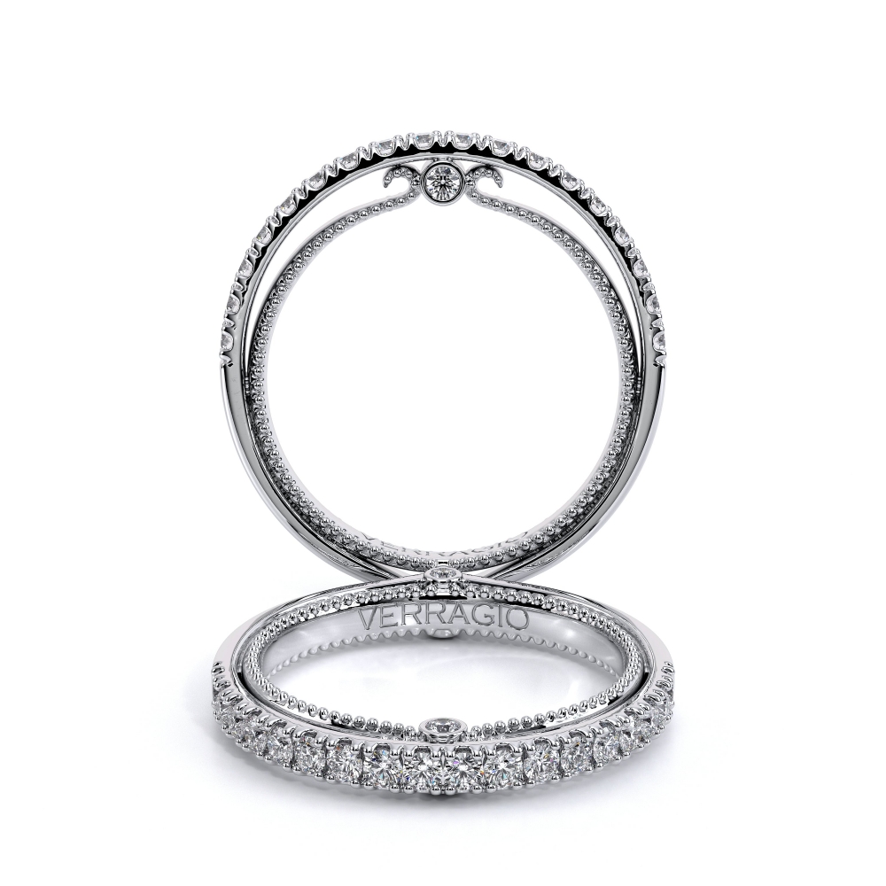 14K White Gold COUTURE-0424W Band