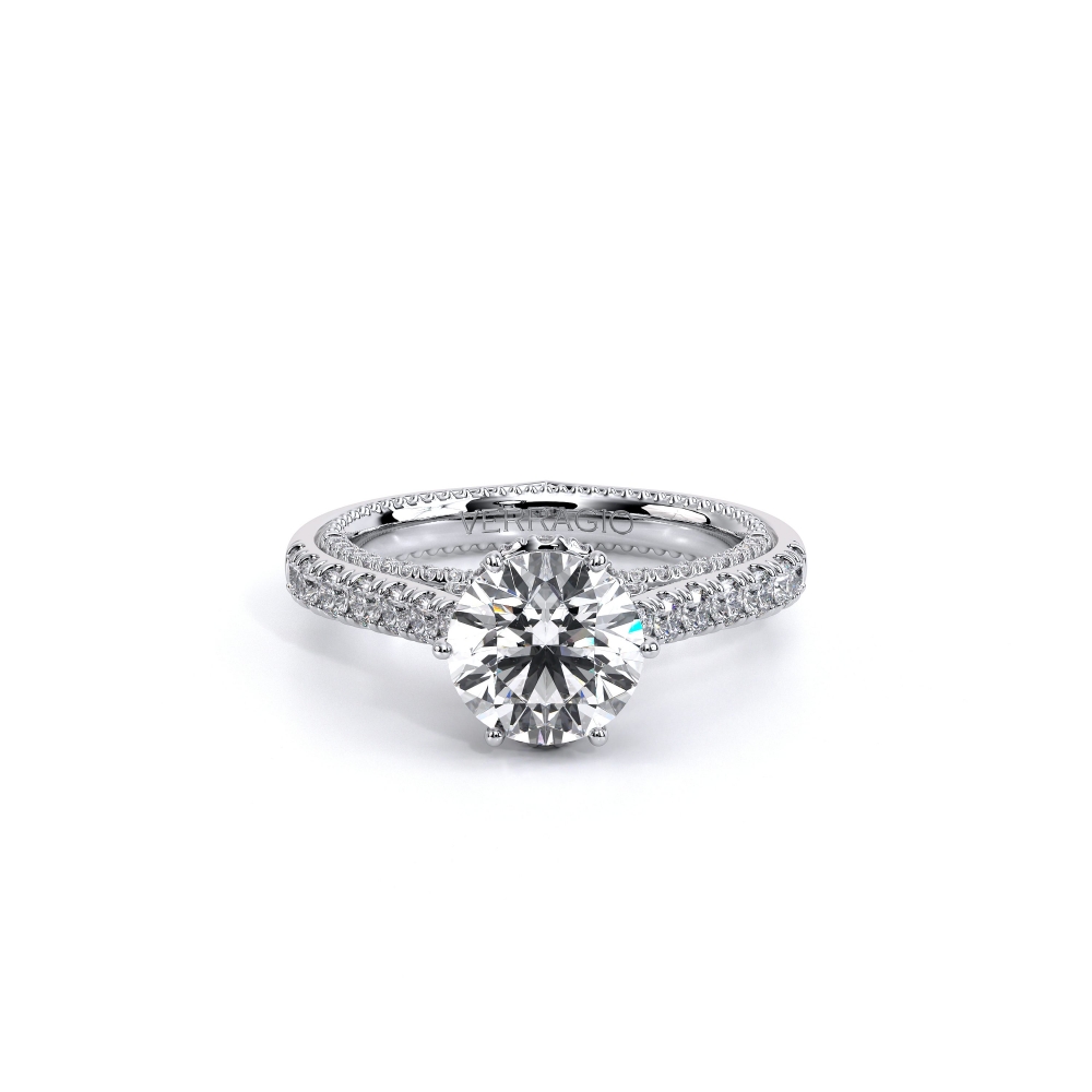 14K White Gold COUTURE-0447 Ring