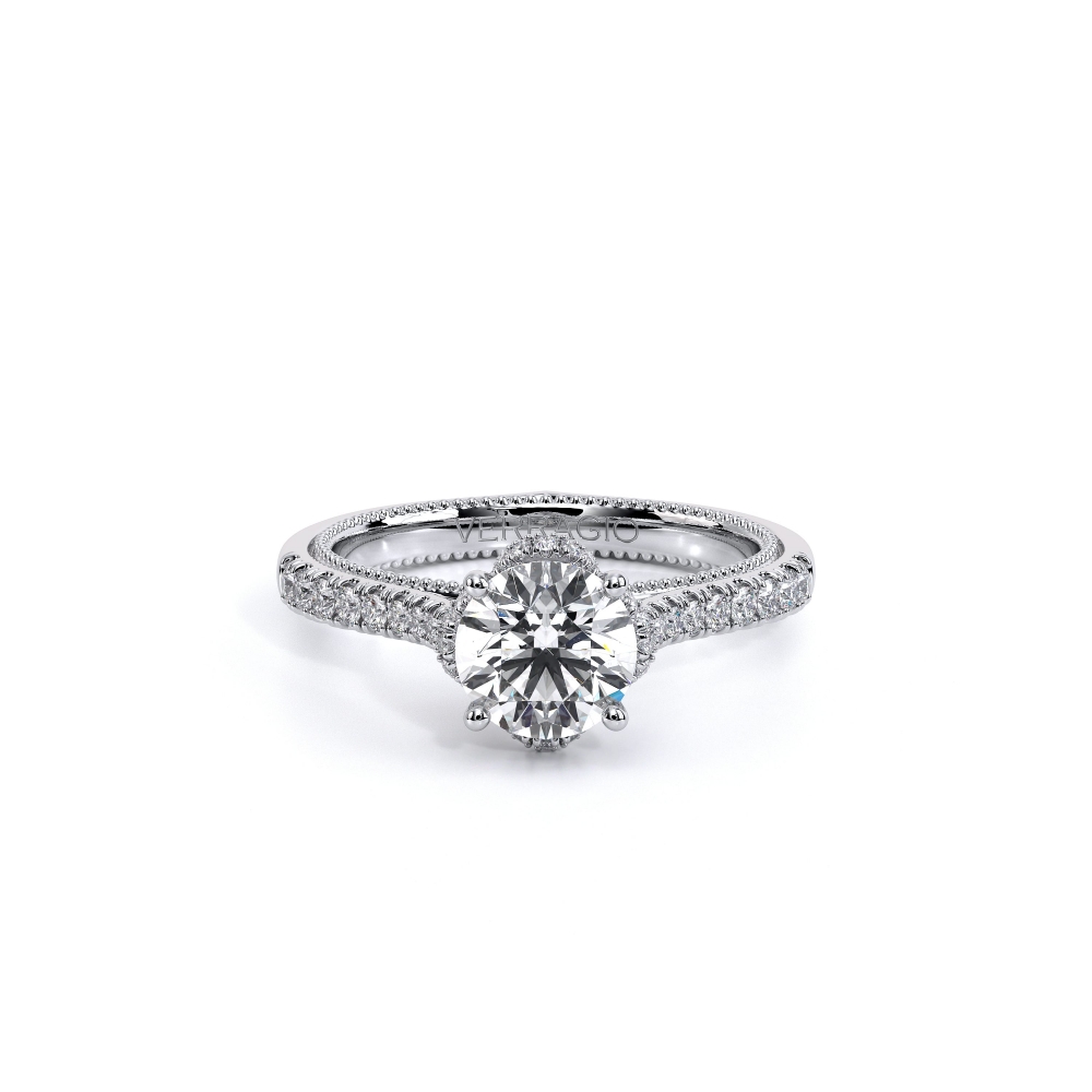 14K White Gold COUTURE-0457R Ring