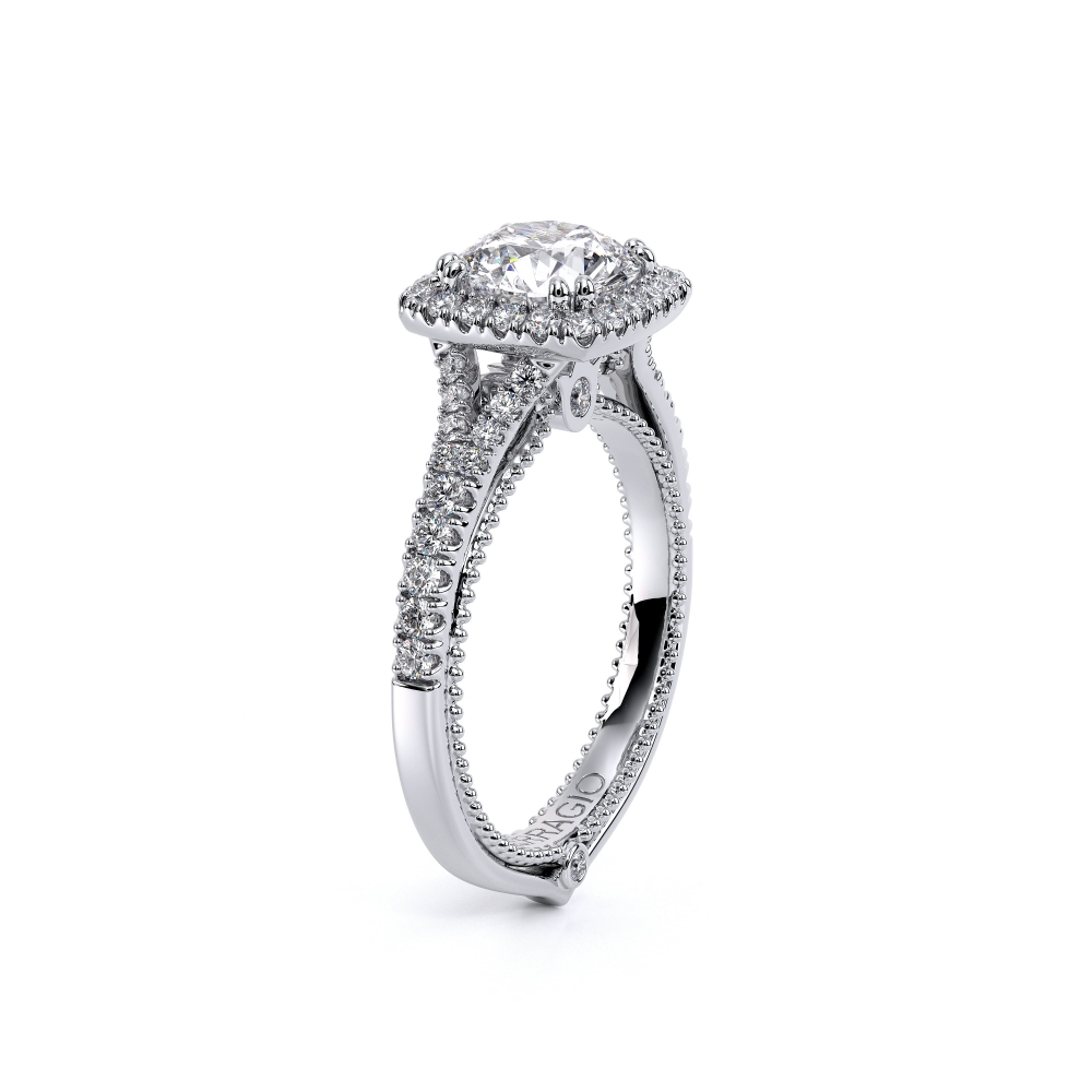 14K White Gold COUTURE-0424CU Ring