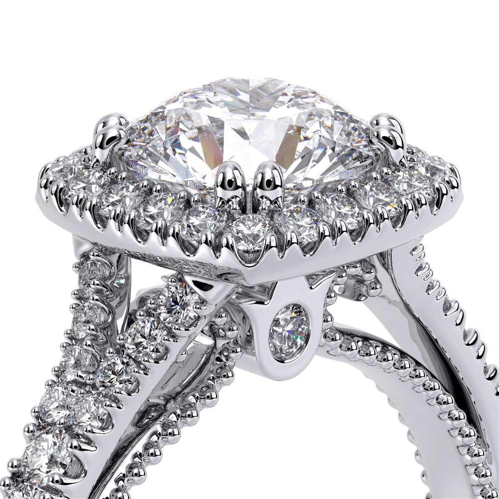14K White Gold COUTURE-0424CU Ring