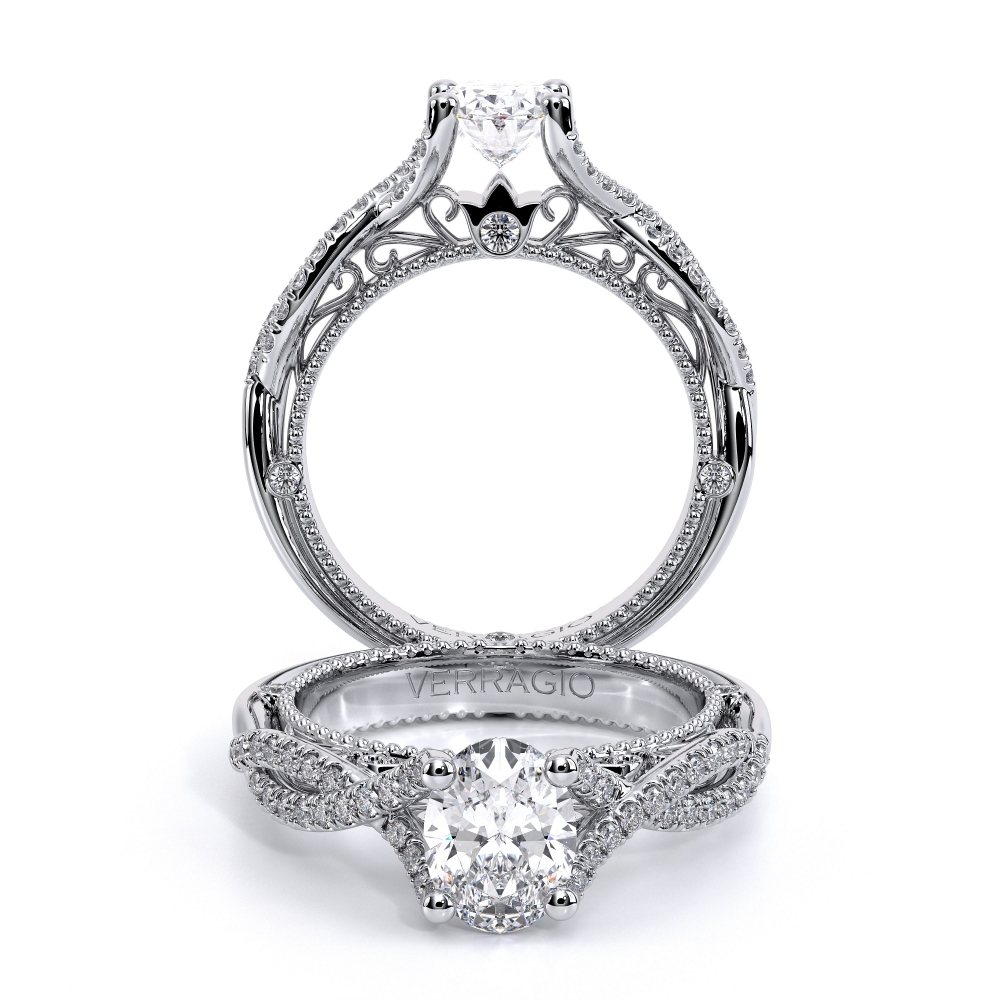 Platinum VENETIAN-5003OV Ring