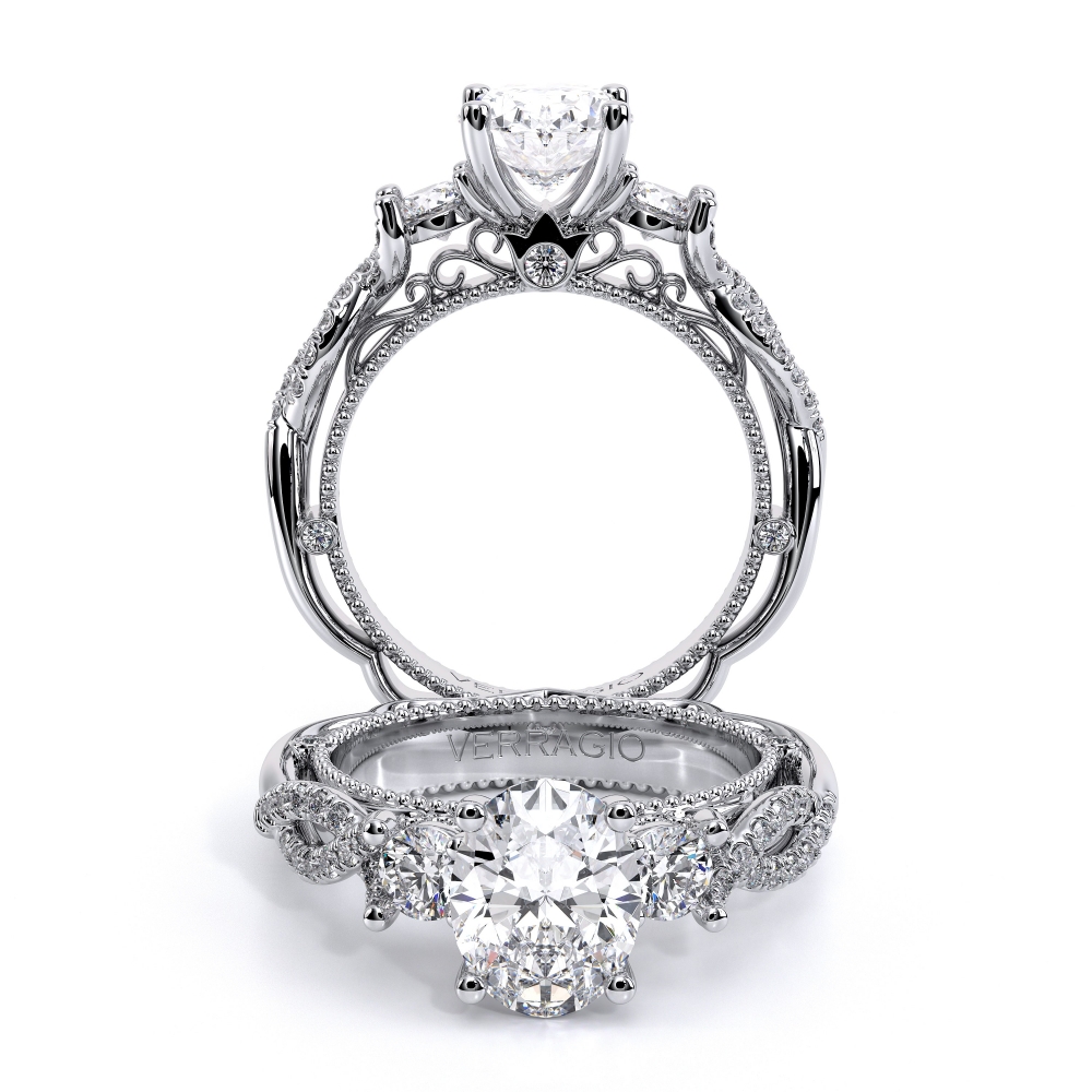 Platinum VENETIAN-5013OV Ring