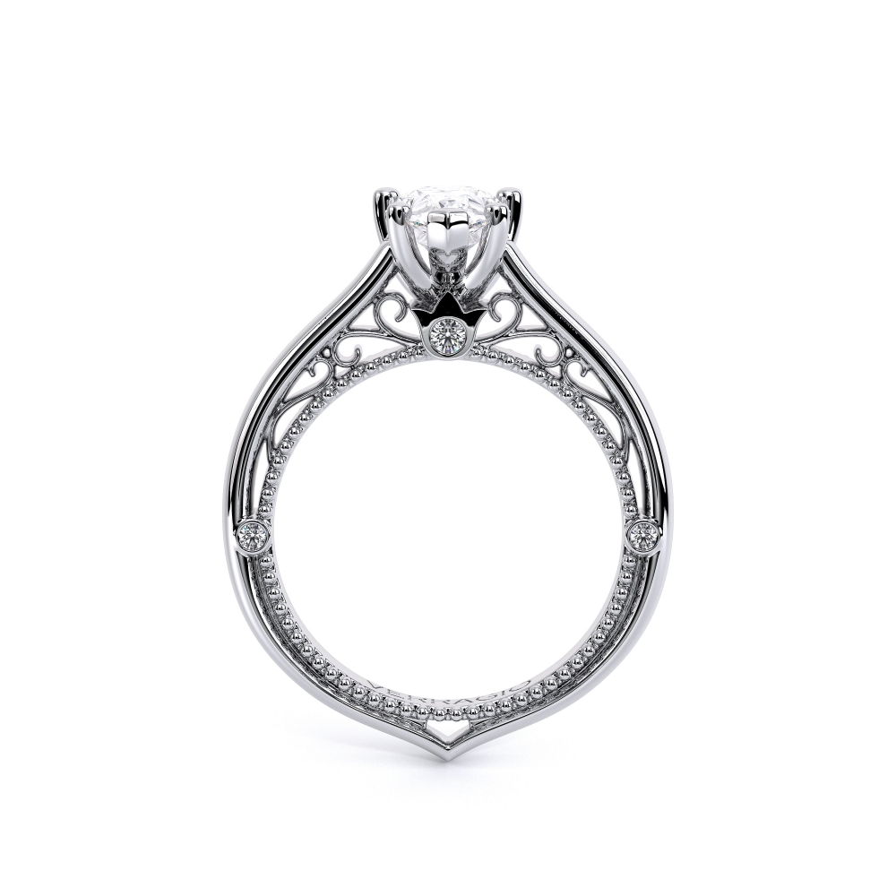 Platinum VENETIAN-5047PEAR Ring