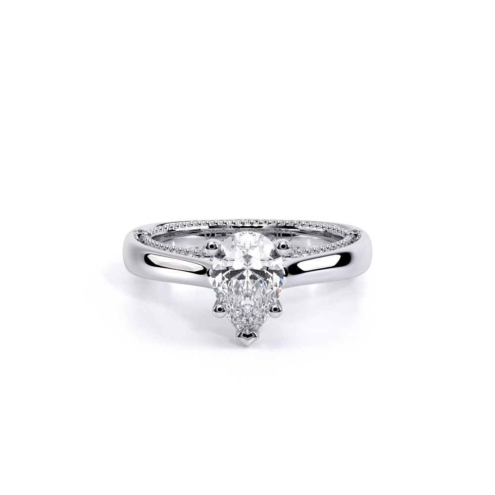Platinum VENETIAN-5047PEAR Ring