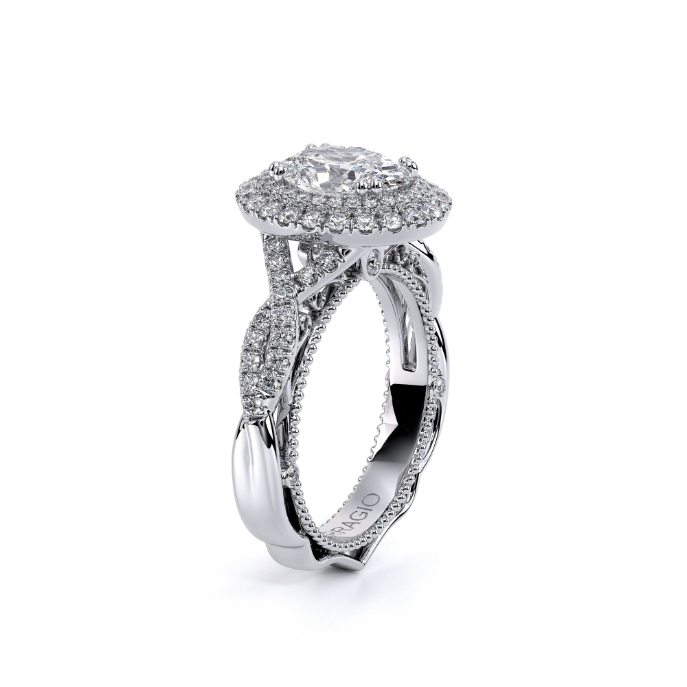 18K White Gold VENETIAN-5048OV Ring