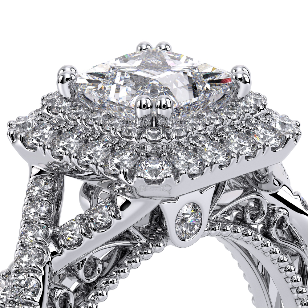 18K White Gold VENETIAN-5048P Ring