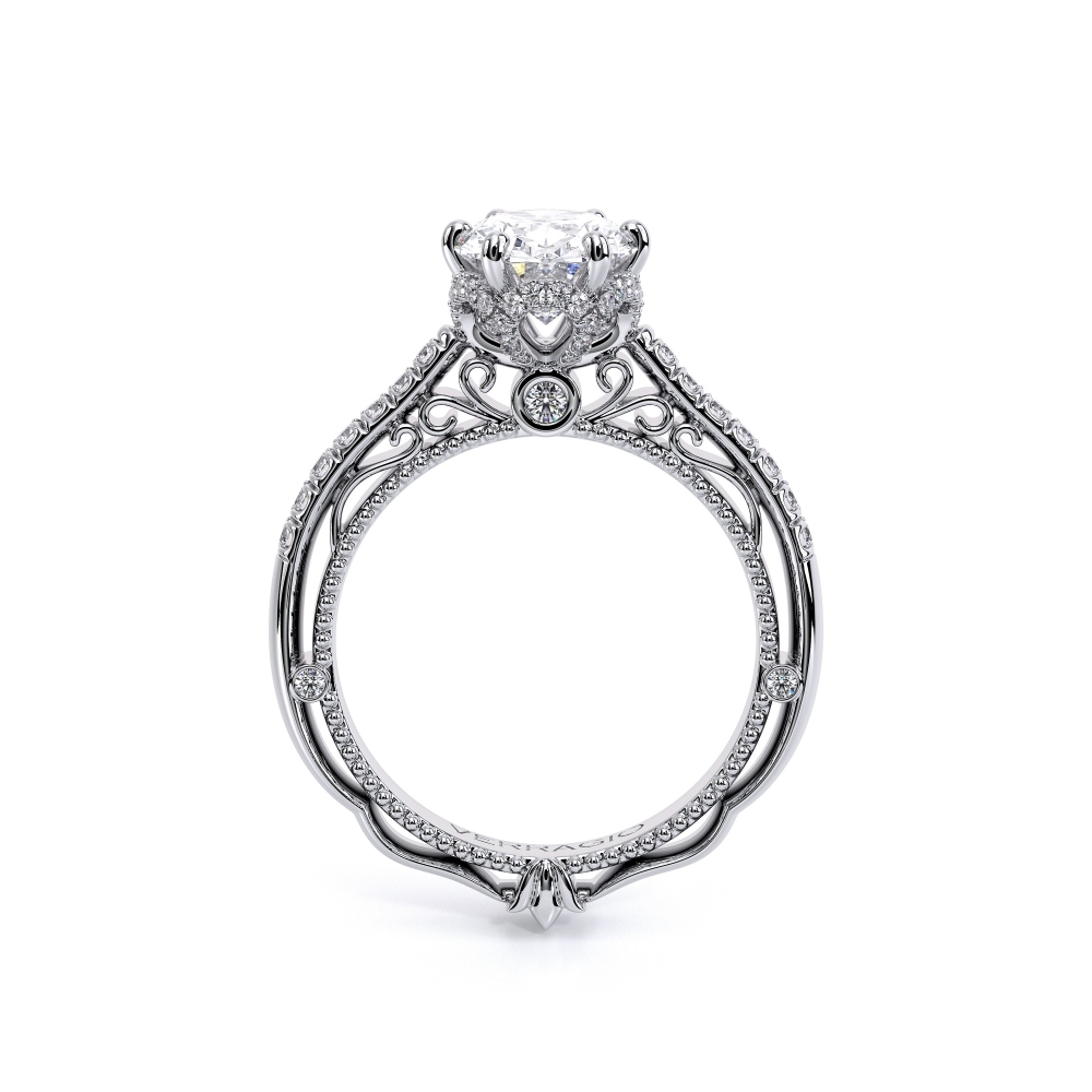 18K White Gold VENETIAN-5052OV Ring