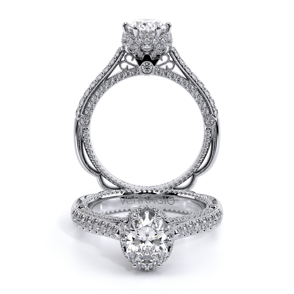 Platinum VENETIAN-5070DOV Ring