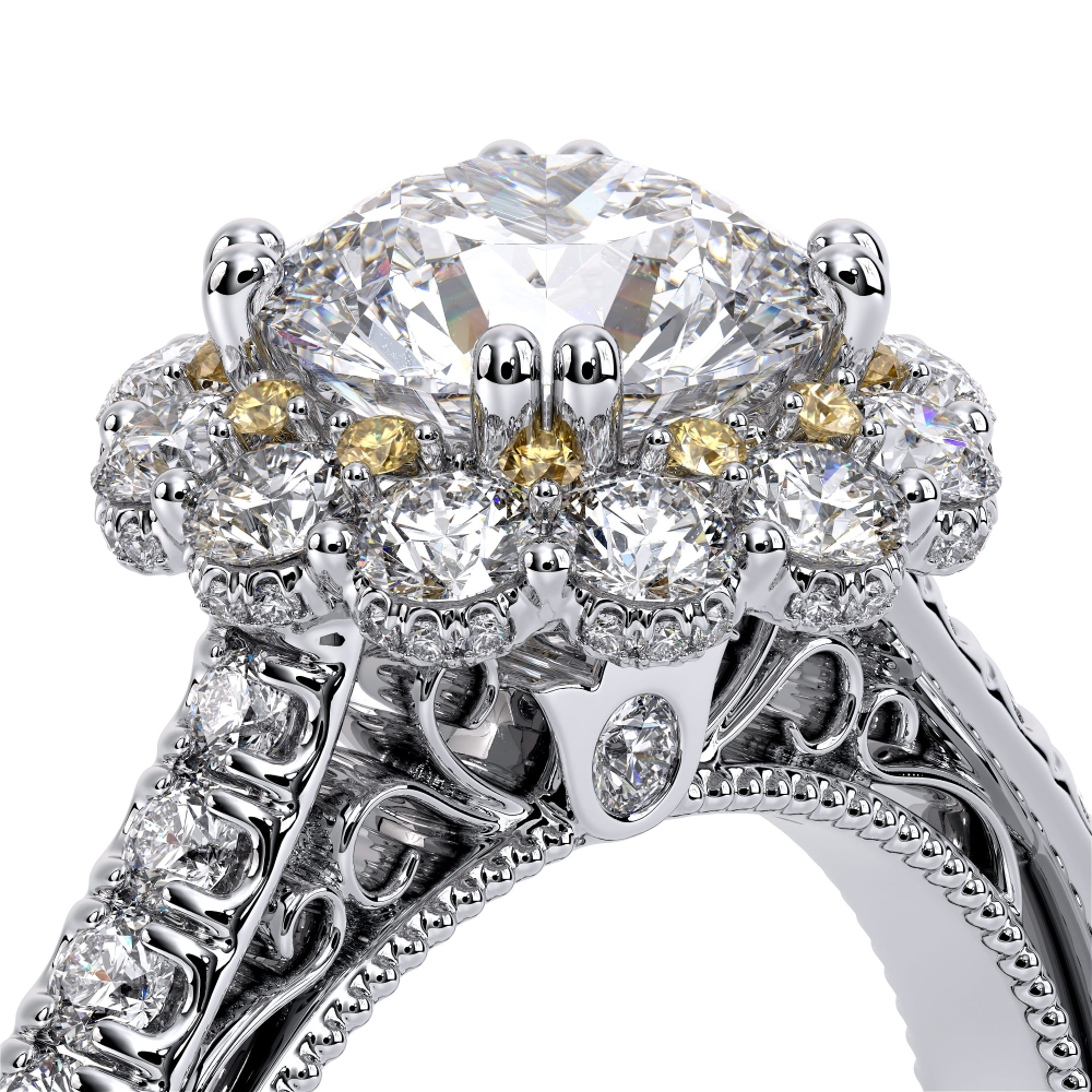 18K White Gold VENETIAN-5080R Ring