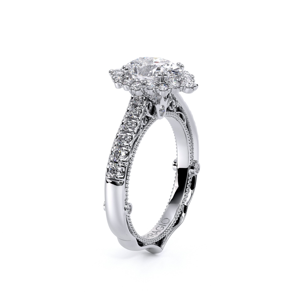 18K White Gold VENETIAN-5083OV Ring