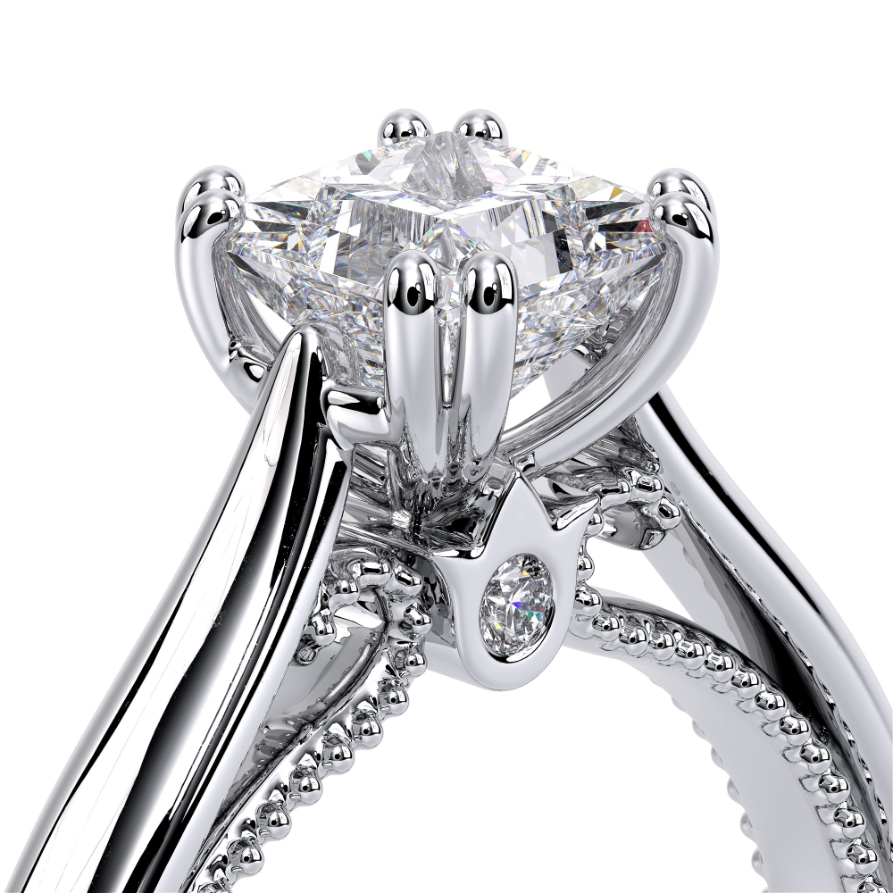 14K White Gold COUTURE-0418P Ring
