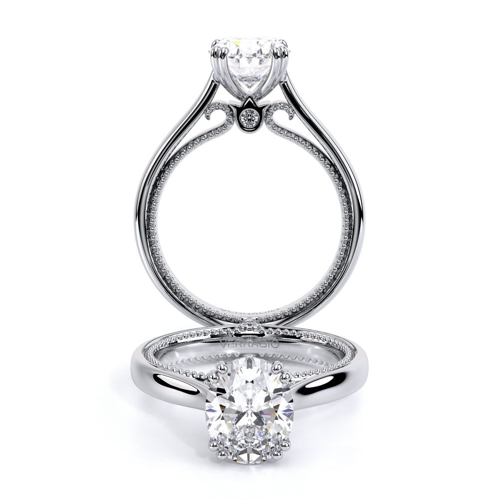 18K White Gold COUTURE-0418OV Ring