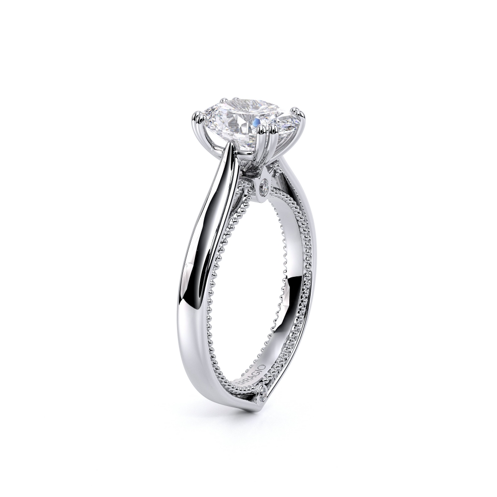 14K White Gold COUTURE-0418OV Ring